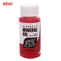 60ml Bicycle Brake Mineral Oil System Fluid Hydraulic Mineral Lubricant For Cycling Mountain Bikes