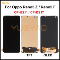 org For Oppo Reno5 Z / For Oppo Reno5 F LCD Display Touch Screen Assembly For Oppo Reno 5Z 5F 5 Z F LCD Display Replacement