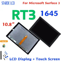 10.8“ 100% Original LCD For Microsoft Surface RT3 1645 LCD Display Touch Screen Assembly For RT 3 1645 LCD Replacement