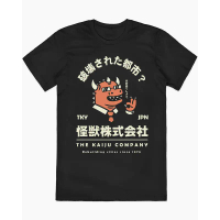 Áo Thun ngắn Tay Ngoại Cỡ Cổ Điển Đường Phố Cao Cấp, Công Ty Quái Vật, Công Ty THE KAIJU, Hàng Mới V