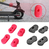 4pcs Scooter Silicone Plug Wire Plug Rubber Line Silicone Sleeve Charge Port Cover Plug For Xiaomi M365/Pro Electric Scooter