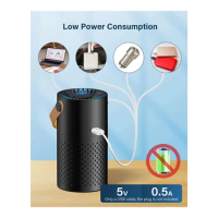 Compact HEPA Air Purifier For Home And Car, Mini USB Portable Air Cleaner For Bedroom And Office