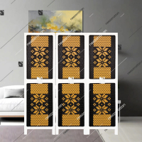 Pembatas penyekat ruangan SAM-FLower sketsel  minimalis kantor Rotan lipat modern portable Rotan Lip