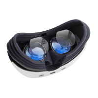 a filem VR pelindung skrin untuk PlayStation VR2 filem Headset Helmet Anti Scratch  pelindung Cover VR Glasses