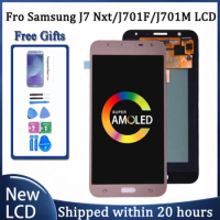 Amoled For Samsung J7 nxt J701F J701M lcd display Screen Touch Digitizer Assembly for j701 J7 neo J7