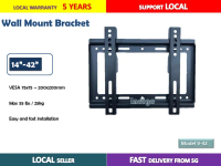 TV Bracket fixed wall mount 14\-42\". Material : Cold Rolled Steel. Loading capacity: 55 lbs ( 25kg 