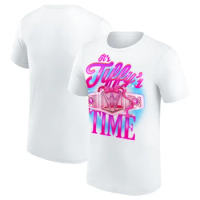 Men's White Tiffany Stratton It's Tiffy Time T-Shirt Summer Short Sleeve Men Tee Shirts Fashion Chil