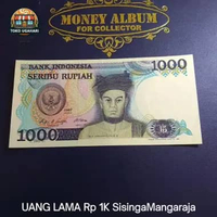 Uang Kertas Kuno Lama Rp 1000 1987 Raja Sisingamangaraja XII