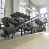 Stone Crusher Crawler Track Mobile Hard Stones Jaw Crusher