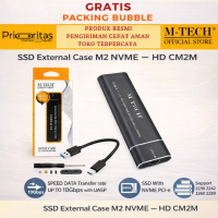 Casing SSD MTECH M.2 NVMe USB 3.1 Enclosure 10Gbps - Kotak SSD External Super Speed HD CM2M FREE PAC