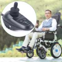 LED Instruction joystick for folding electric wheelchair