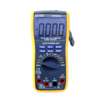 【久良儀器】多用表電錶 雙保險絲設計 電壓探測 三用電錶 DEM5000+-F(三用電錶 萬用電表 自動量程)