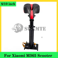 Bike Foldable Height Adjustable Saddle Set for Xiaomi Electric Scooter Chair M365 Retractable Seat with Bumper ropa ciclismo
