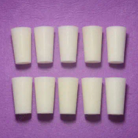 22# Tapered Silicon Bung Stopper,Test Tube Hollow Plug Intake Hose,10PCS/LOT