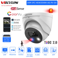 Vikylin Dahua 5MP Colorvu IP Camera OEM IPC-HDW3549H-AS-PV-S4 SMD4.0 Two-way Audio Tioc2.0 Video Surveillance Network Camera