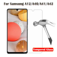 9H Tempered Glass Film For Samsung Galaxy A 12 A41 A42 Phone Accessories On Samsun a40 a12 5g Screen Protector galxy12 a 42 Glas