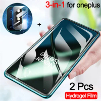 Hydrogel + Camera Film For OnePlus 11 Screen Protector One Plus 9RT 10T 8T 8 9 10 Pro Hidrogel OnePlus Nord 2 CE Nord2 5G