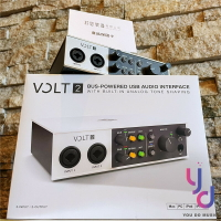 現貨可分期 贈錄音軟體/專用線材/變壓器 Universal Audio Volt 2 專業級 錄音 介面 2i2 公司貨
