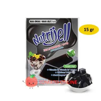 Nutrijell Rasa Cincau 15gr Agar Nutrijel Grass Jelly Powder