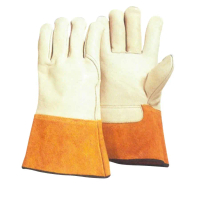 GLOVE WELDING TIG LEATHER 12IN GOLD SRSG302