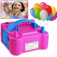 Pompa angin balon mini elektrik portabel