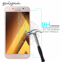 HD Protective Glass On For Samsung Galaxy A5 A3 A7 2017 2018 9H Tempered Glas For A6 A8 J6 J4 Plus A91 A51 Screen Protector Film