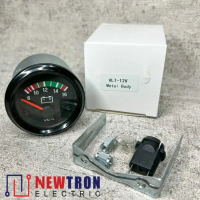 Voltage Gauge 12V VDO VLT-12V Volt Gauge Meter Body Metal