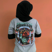 Kaos Zippo (Zippo Lighter) - Baju Cowo Cewe Cotton Casual Combed Tshirt Distro