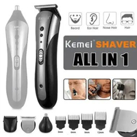 Kemei KM1407 Mesin Cukur KM-1407 Clipper 3 in1 Alat cukur rambut