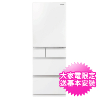 【Panasonic 國際牌】能源效率一級502公升日本製五門電冰箱(NRE507XT/NR-E507XT)