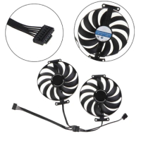 95mm 7Pin Cooling Fan CF1010U12S 0.5A 12V GPU Fan for Asus RTX 3060 3060ti 3070 DUAL V2 OC Graphics Card Fan Replacement QXNF