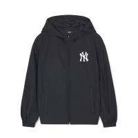 【MLB】童裝 連帽防風外套 夾克 紐約洋基隊(7AWJB0543-50BKS)