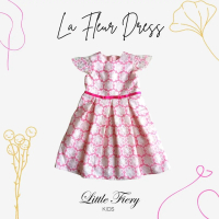 Kids Dress - Le Fleur Dress (Size S-L) Fashion