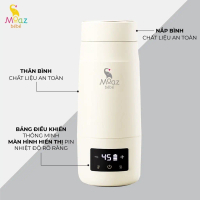 Bình đun nước pha sữa di động Moaz Bébé MB058