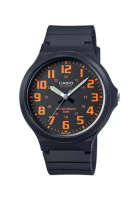Casio Watches Casio Men's Analog MW-240-4BV Big Case with Black Resin Band Watch