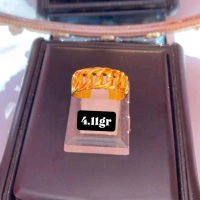 cincin klipan sisik naga berat 4,11 gram