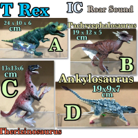 Figure Dinosaurs w/ IC Sound - Mainan Dino / Topper Kue Dinosaurus