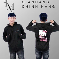 ( Hot ) Áo chống nắng mèo helo kitty Nam Nữ chất umi thoáng mát thấm hút