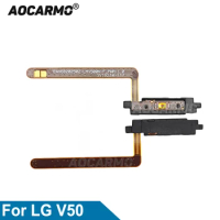 Aocarmo For LG V50 Power On OFF Volume Up/Down Button Flex Cable Replacement Parts