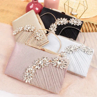 Tas Pesta Wanita K5292 / Clucth Pesta Cantik Elegant Mote Manik Beads