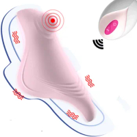Erotic Sex Toys Wireless Remote Wearable Vibrator For Women Strap on Dildo Vibrator G Spot Clitoris Stimulation Panties Vibrator