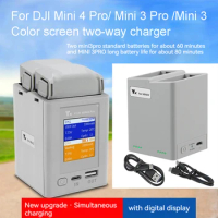 For DJI Mini 4 pro /mini 3 Battery Bi Directional Charging Butler Supports PD Fast Charging For DJI Mini 3 PRO Charger