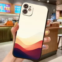 Watercolor Silicone Cover For Samsung Galaxy S23 S22 S9 S8 S10E S10 S21 S20 FE Plus Ultra Lite S7 Edge 5G Shockproof Soft Case