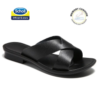 Scholl Scholl-Bio Cristiana รองเท้าแตะแบบสวม, รองเท้าผู้หญิงเพื่อสุขภาพ, รองรับส่วนโค้งสำหรับเท้าแบน