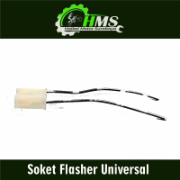 SOKET FLASHER UNIVERSAL - LAWAN SOCKET FLASHER SKUN 2 KABEL UNTUK SEGALA MOTOR