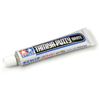TAMIYA 87095 White Putty 32g Basic Type Toothpaste Putty for Plastic Model Joint Filling and Curing Molding Epoxy Tools