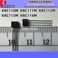 20Pcs KRC110M-AT/P KRC110M C110 KRC111M-AT/P KRC111M C111 KRC112M C112 KRC113M-AT/P KRC113M C113 KRC114M C114 TO-92M 100% New