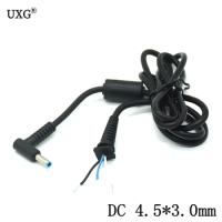 DC 4.5 X 3.0mm Power Supply Plug Connector With Cord / Cable For Hp Envy Pavilion 14 15 Laptop Adapter Charger Cable 1.2M 4FT