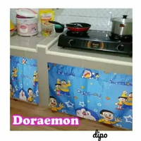 Gorden Kolong Dapur Doraemon