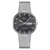 Mido Jam Tangan Pria MIDO Commander M031.631.11.061.00 Icone Anthracite Dial Mesh Strap